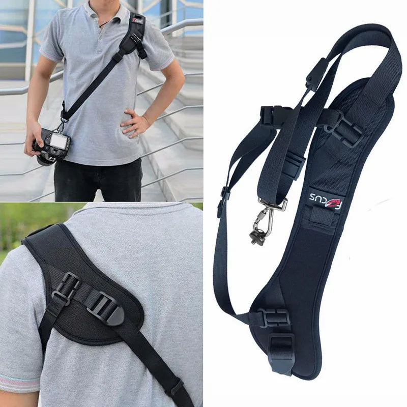 High Quality Focus F-1 Shoulder Camera Strap Quick Carry Speed Sling