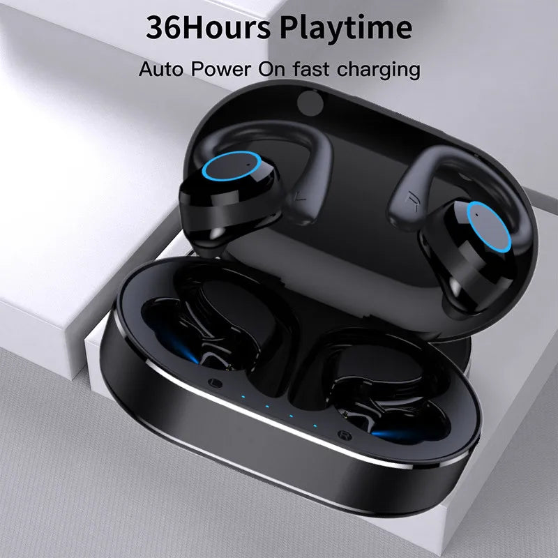 Wireless Bluetooth 5.0 Sports Earphones with Touch Control