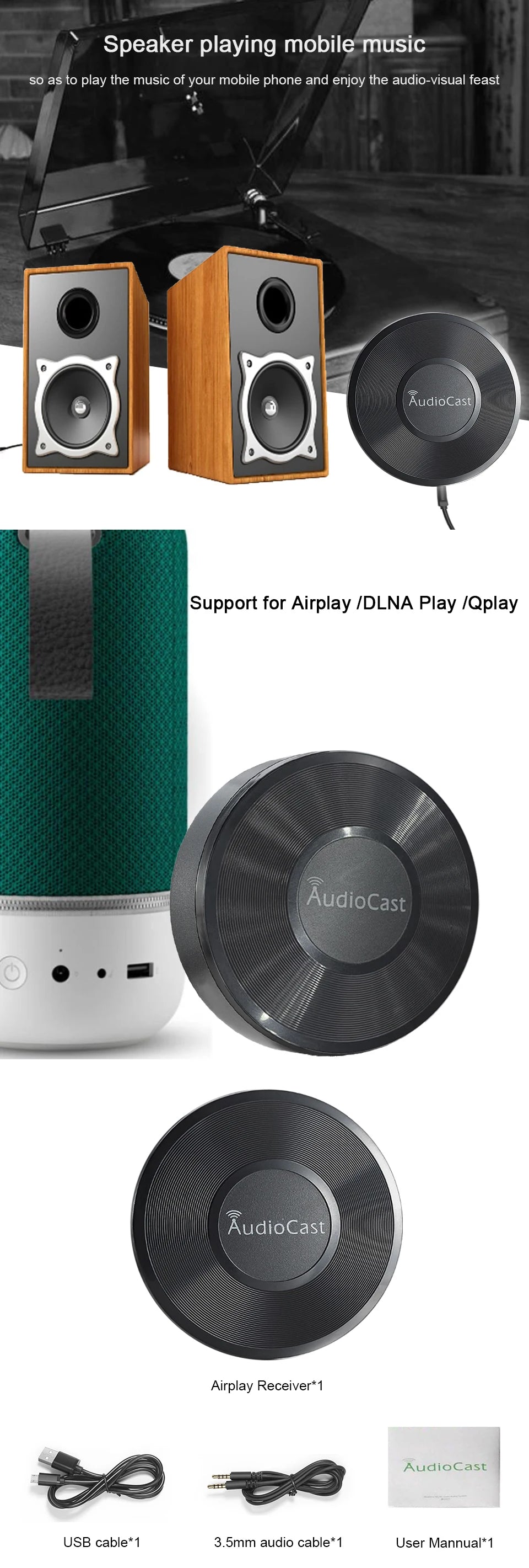 M5 AudioCast Wireless Music Receiver