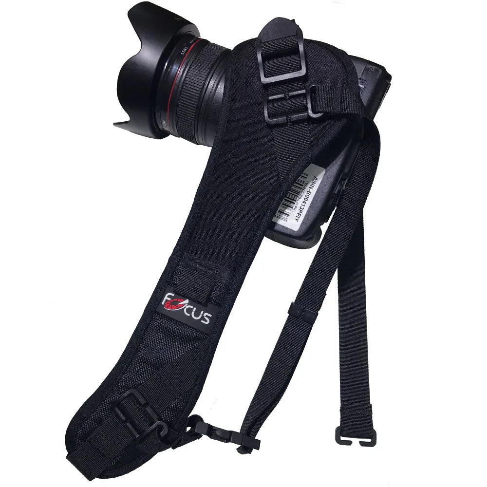 Focus F-1 Quick Carry DSLR Shoulder Strap – Black
