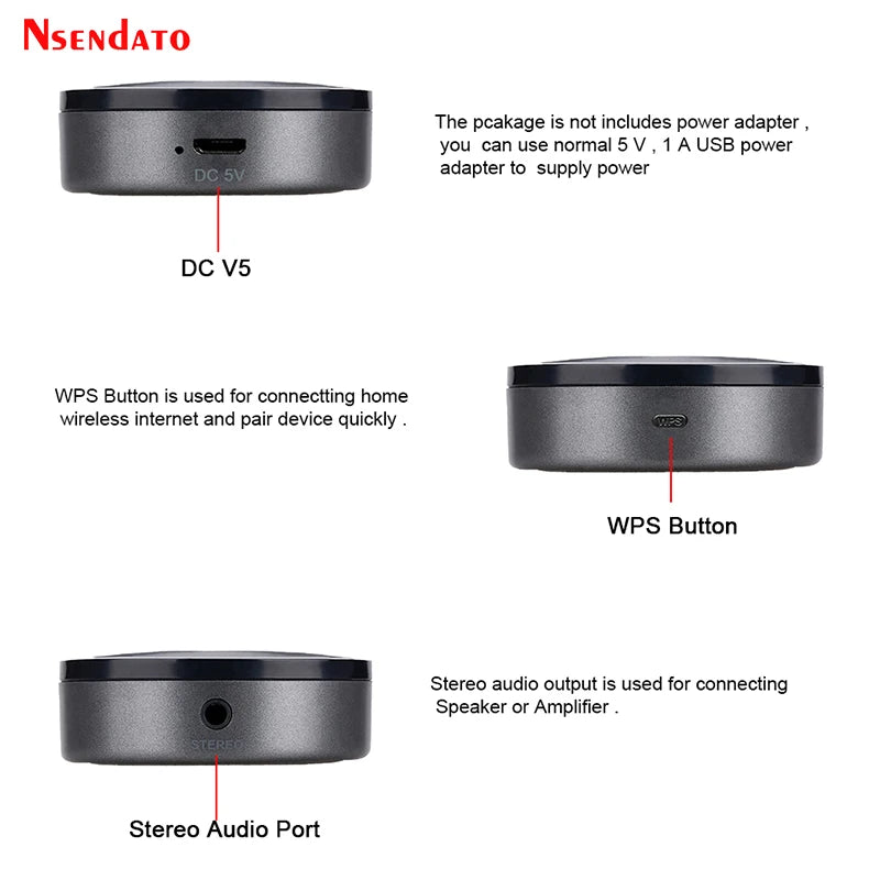 M5 AudioCast Wireless Music Receiver