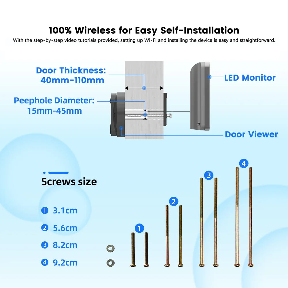 Tuya WiFi Smart Doorbell Camera