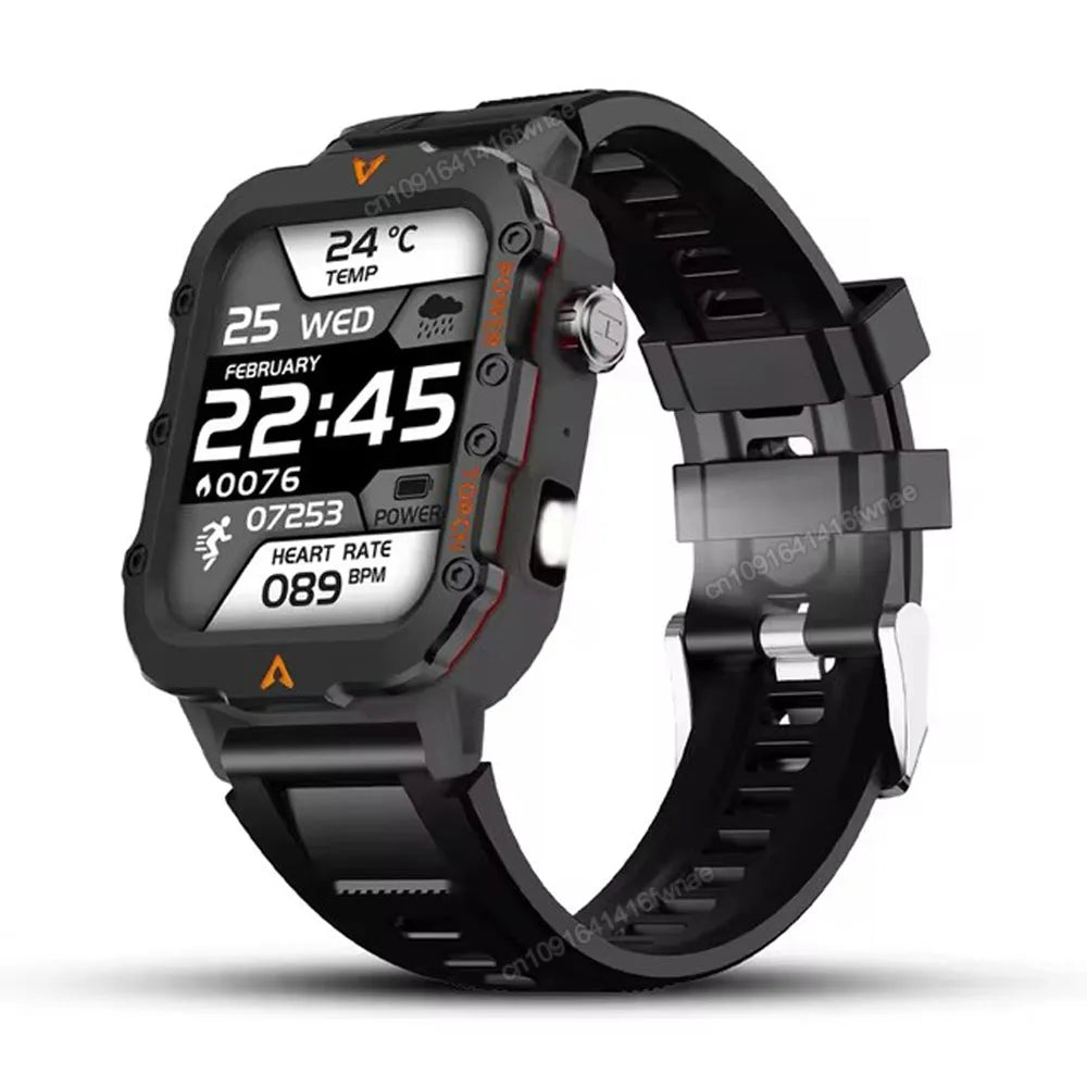 2025 Rugged Military GPS Smartwatch