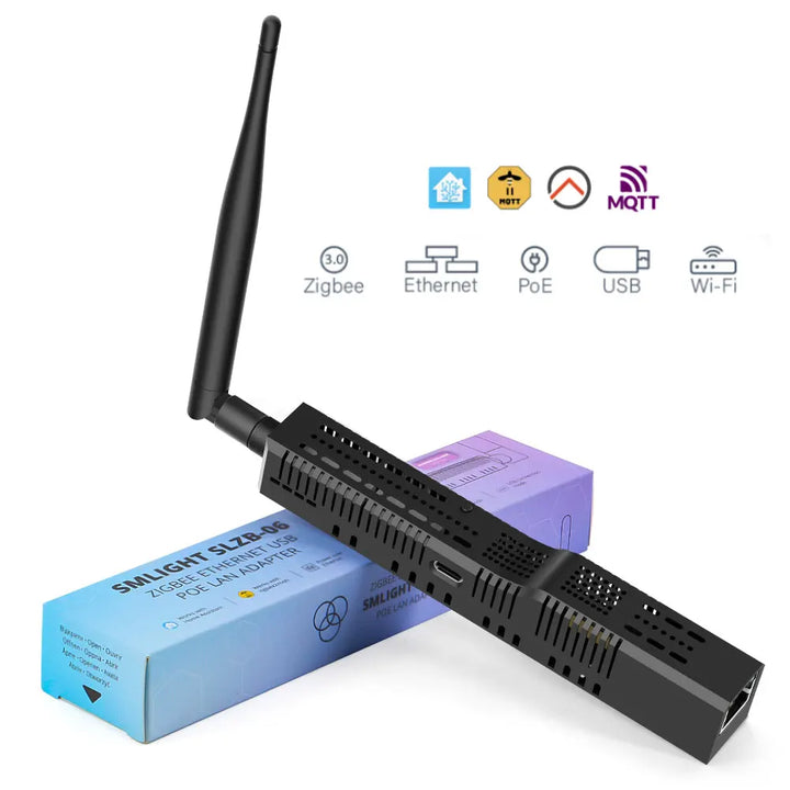 SMLIGHT SLZB-06 Zigbee 3.0 Gateway – Ethernet/USB/WiFi with PoE