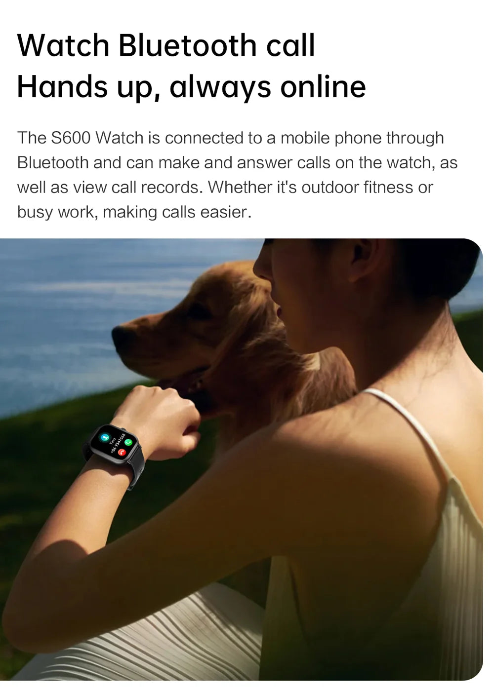 2025 2.01" Smartwatch with Bluetooth & Fitness