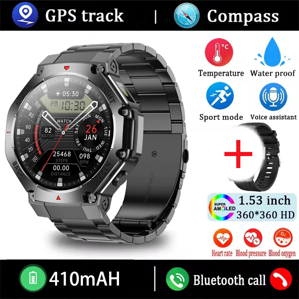 2025 Sports Smartwatch with GPS