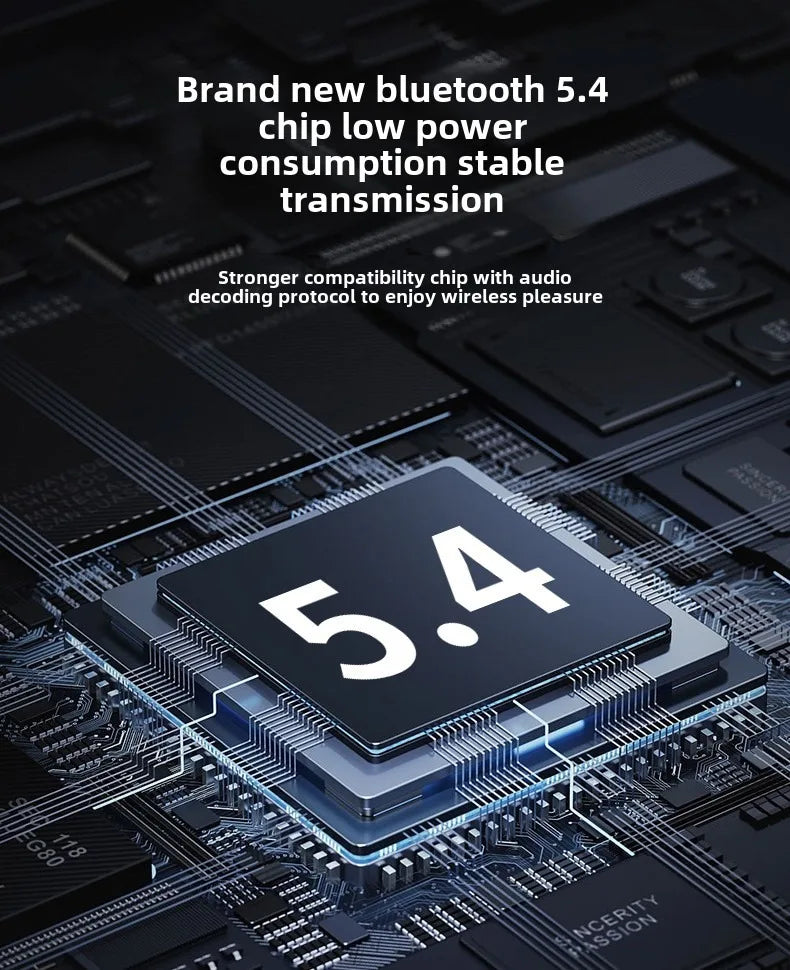 LCD Bluetooth Sports Neckband Headset with TF Card & Power Display