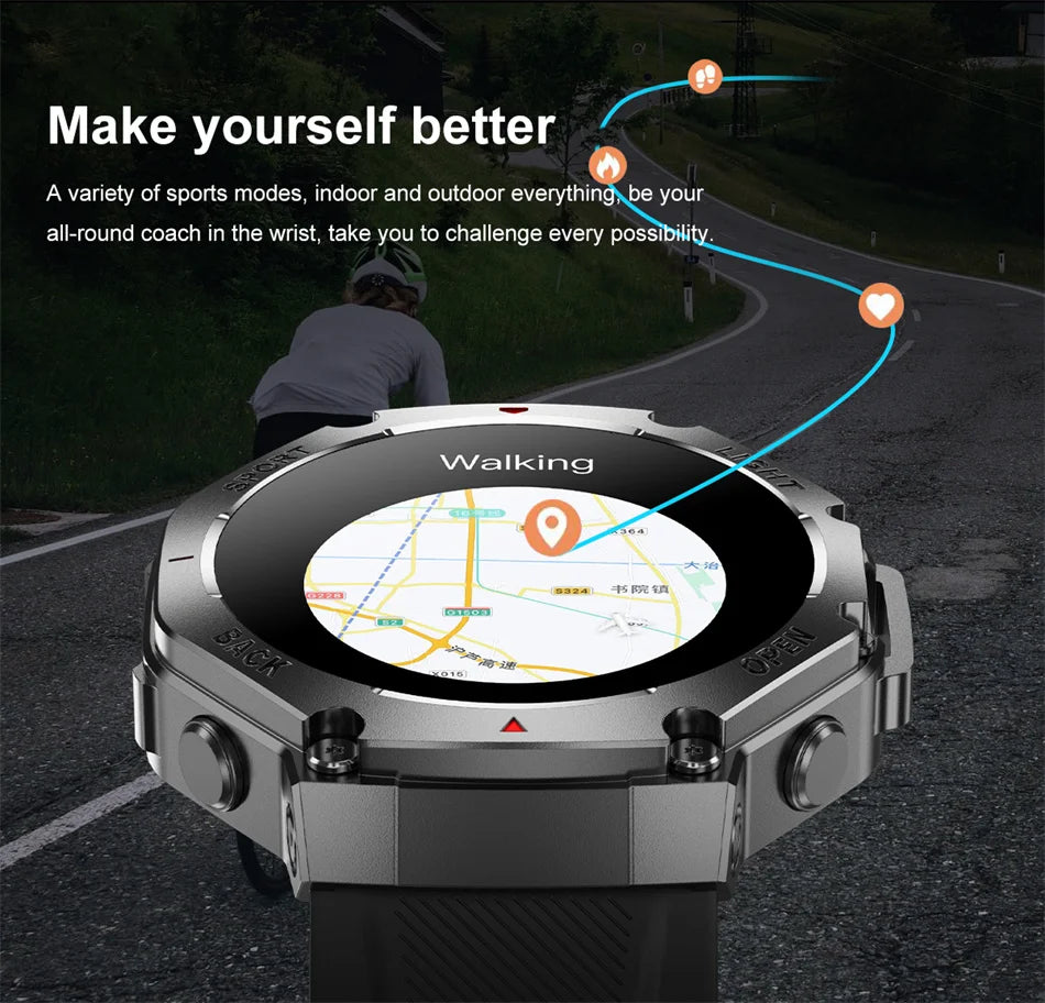 2025 Sports Smartwatch with GPS