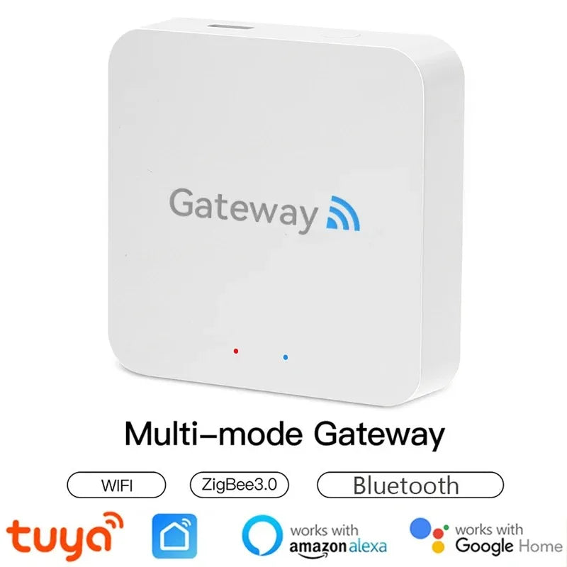 Tuya Zigbee 3.0 Gateway Hub Smart Home Wireless Bridge Smart Life APP Remote Control Automation Device Works with Alexa Google