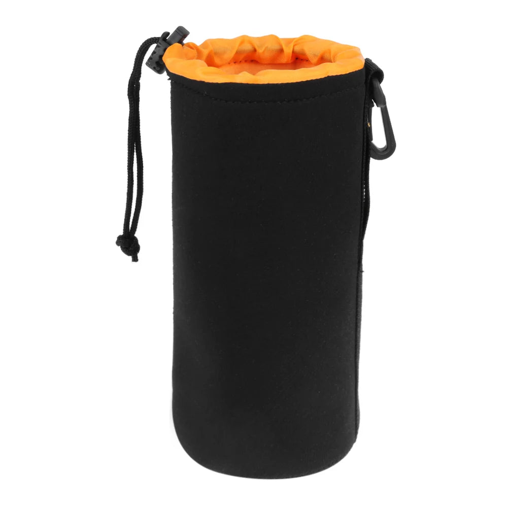Neoprene Waterproof Camera Lens Pouch – Fits Most DSLR Lenses