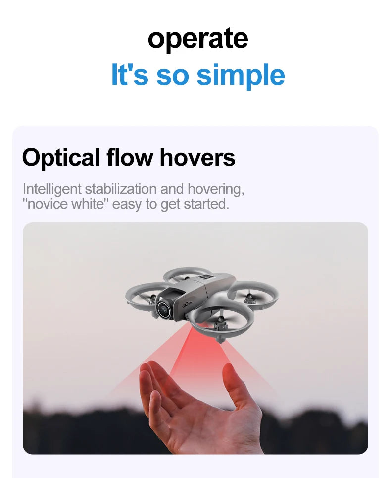 GT3 8K Dual-Camera GPS Drone – Foldable FPV Quadcopter