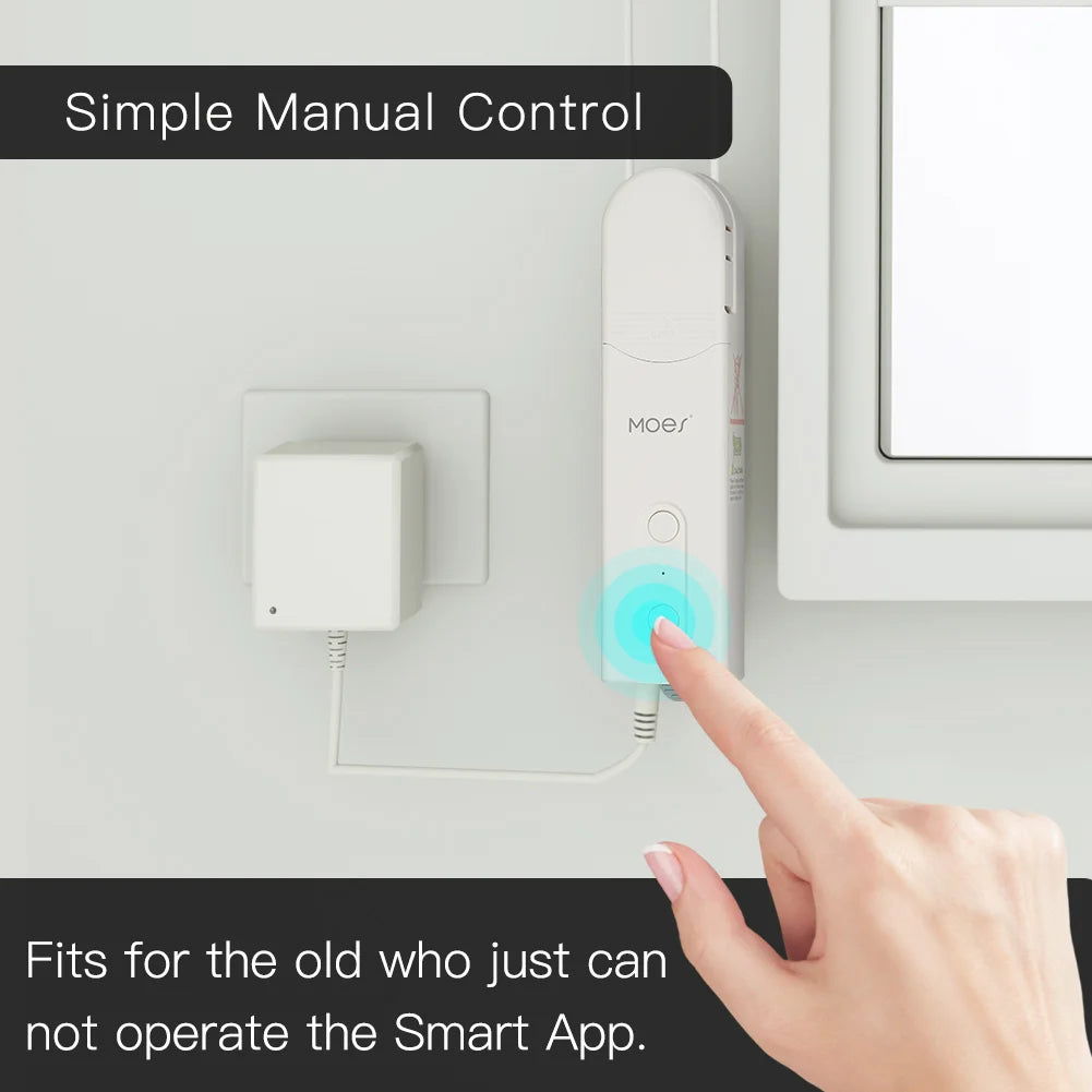 ZigBee Smart Motor for Roller Blinds – Tuya & Voice Control