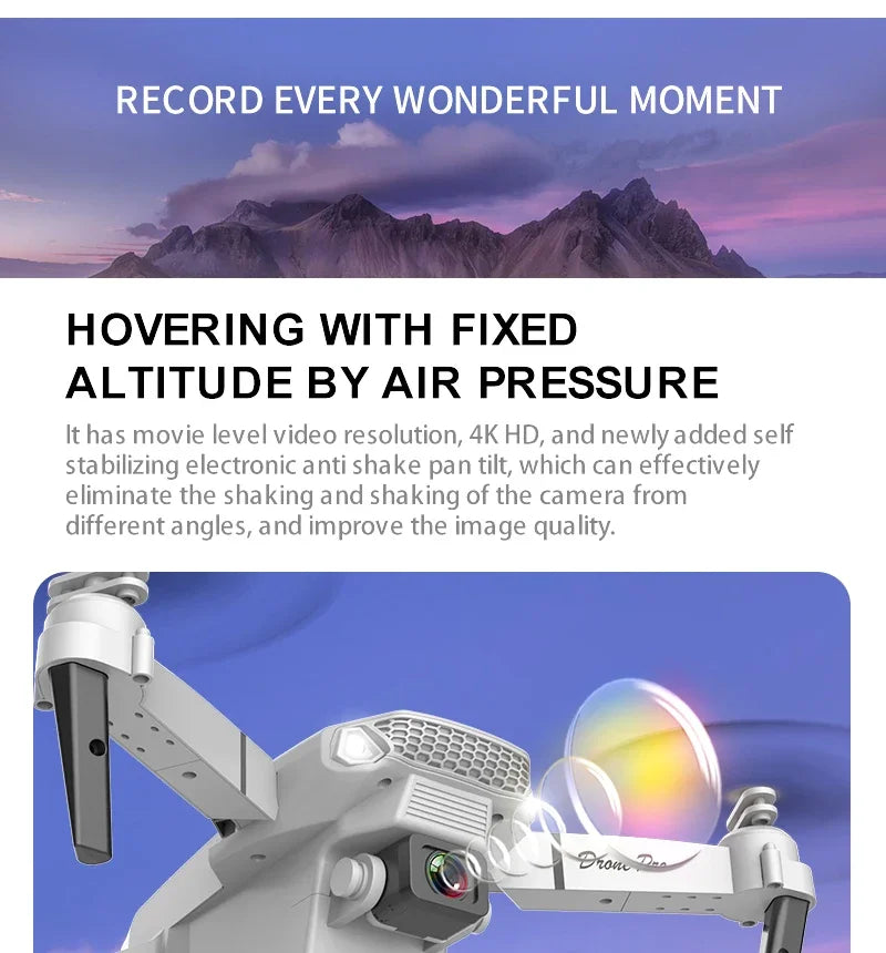 2024 E88 Pro Foldable FPV Drone with 4K Camera