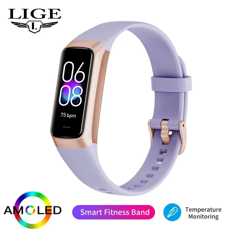 LIGE 2023 AMOLED Smartwatch