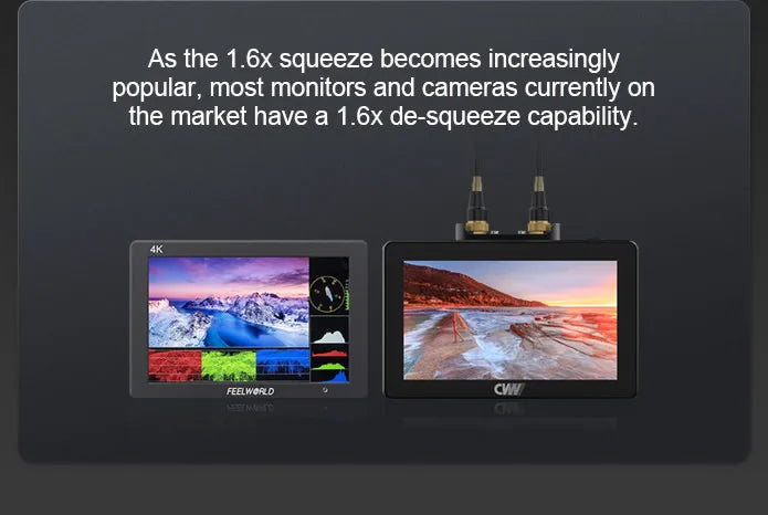 SIRUI Venus 1.6X Anamorphic Lens T2.9 – RF/E/Z/L Mount