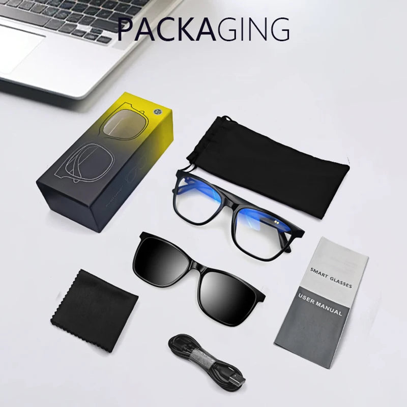 2-in-1 Magnetic Smart Polarized Sunglasses