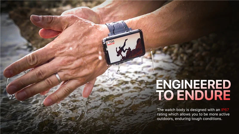 DM100 4G Smartwatch Phone with 2.86" Display – 3GB+32GB