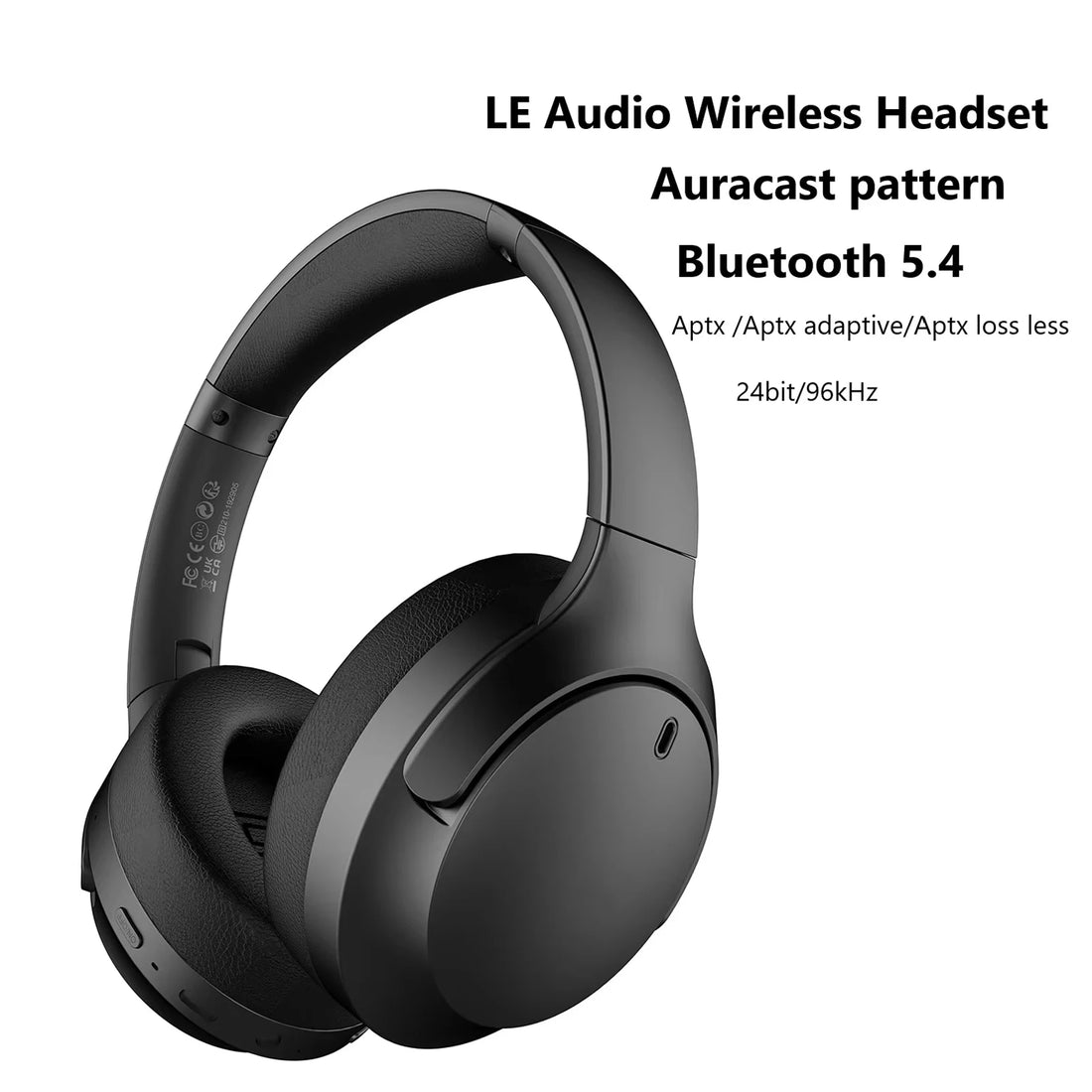 LE Audio Bluetooth 5.4 Over-Ear Headphones QC308