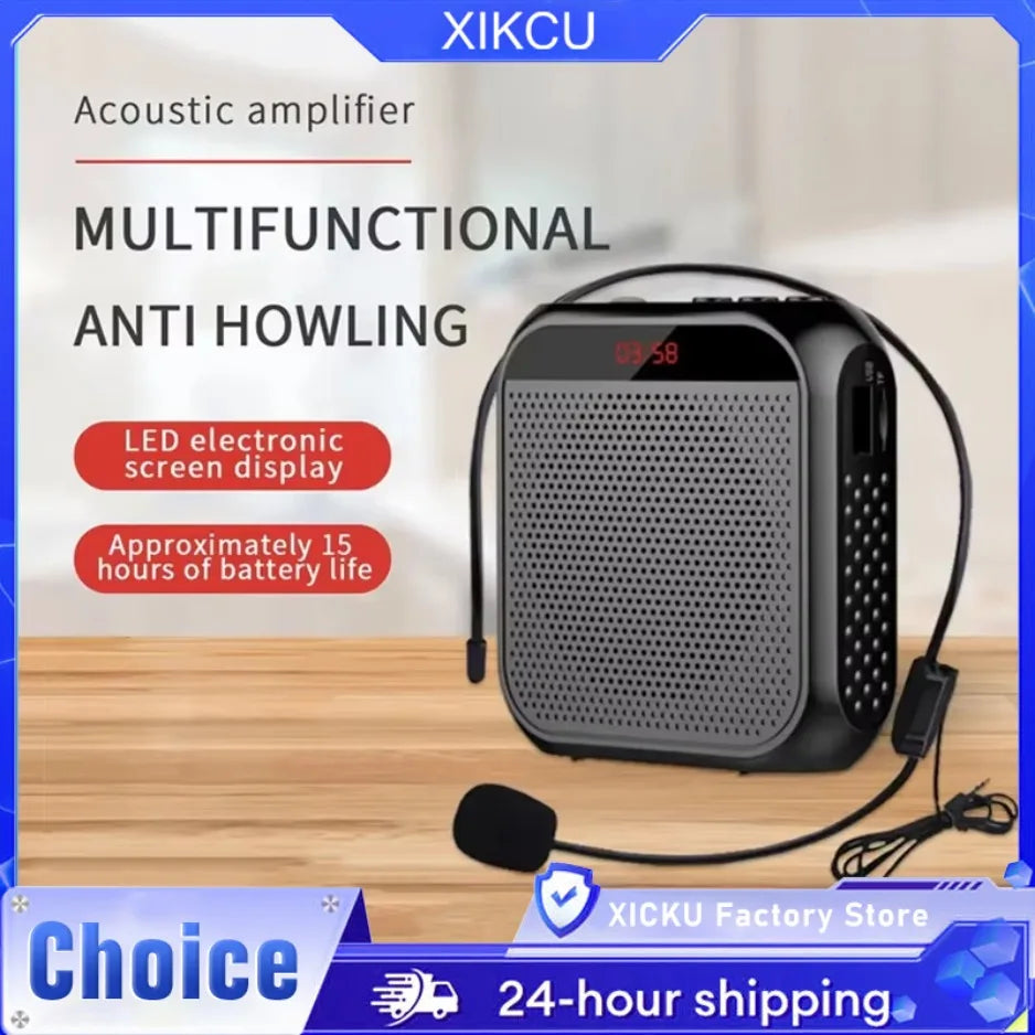 XIKCU Portable Voice Amplifier Megaphone
