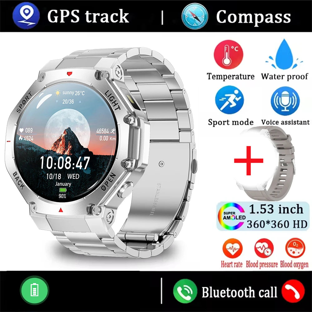 2025 Sports Smartwatch with GPS