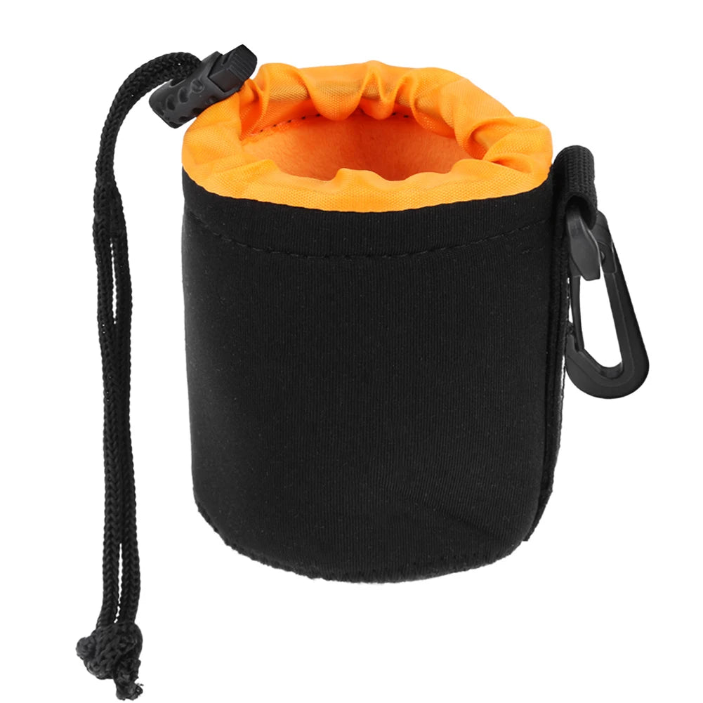 Neoprene Waterproof Camera Lens Pouch – Fits Most DSLR Lenses