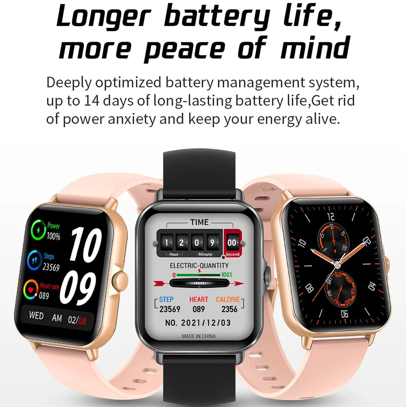 2025 2.01" Smartwatch with Bluetooth & Fitness