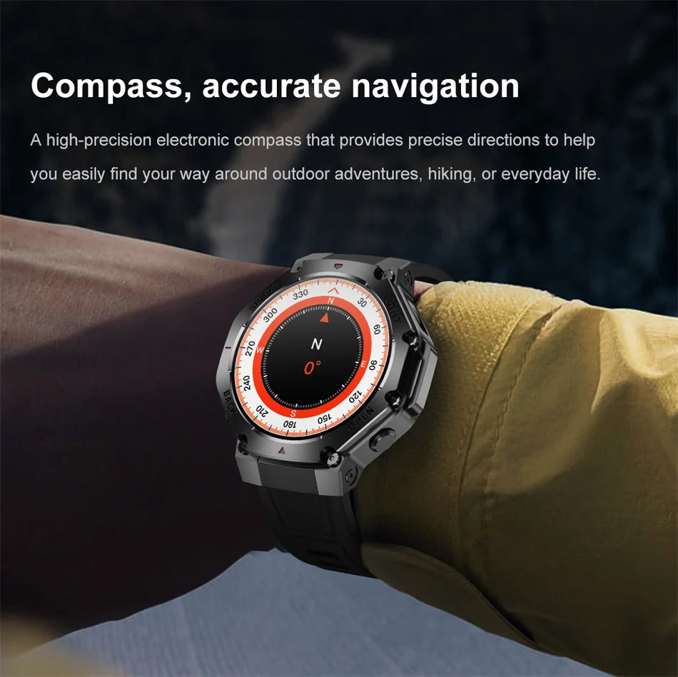 2025 Sports Smartwatch with GPS