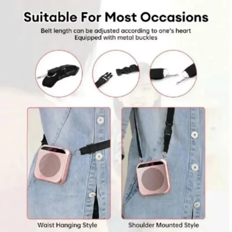XIKCU Portable Voice Amplifier Megaphone