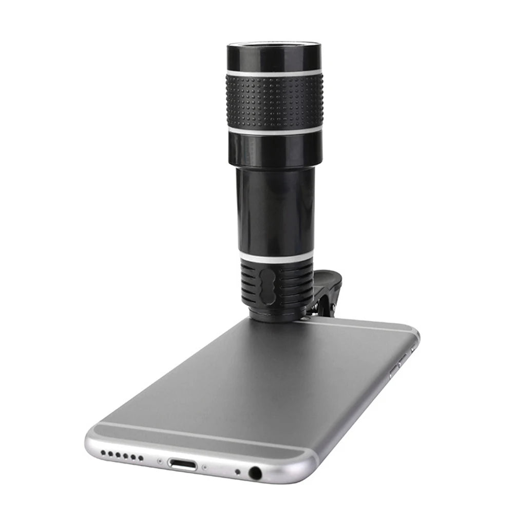 20X Monocular Clip-On Telescope Lens for Phones