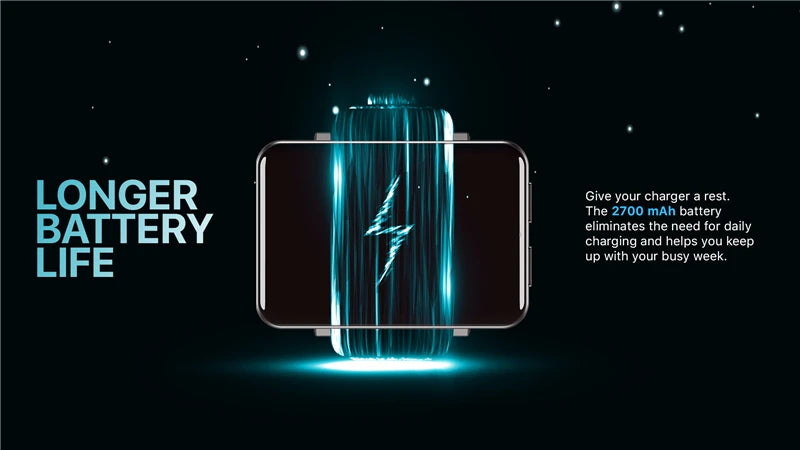 DM100 4G Smartwatch Phone with 2.86" Display – 3GB+32GB