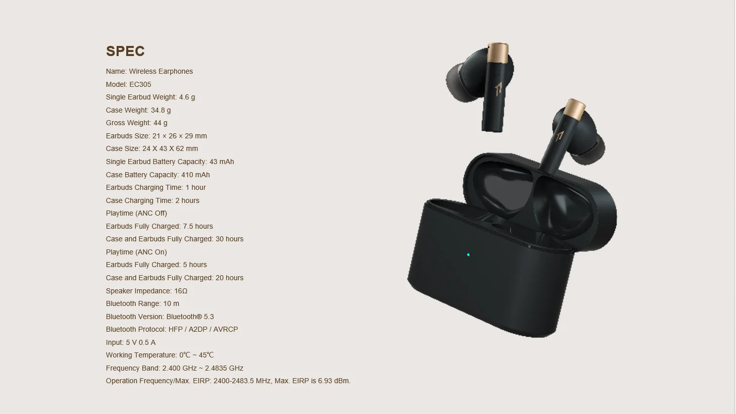 1MORE Pro Q30 Wireless Bluetooth Earbuds