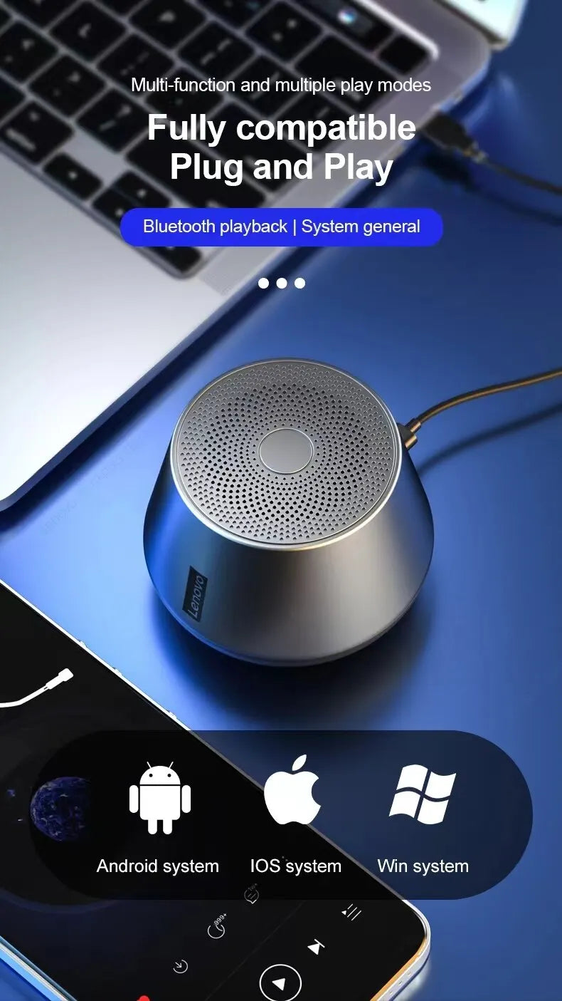 Lenovo K3 Pro Bluetooth 5.0 Portable Speaker