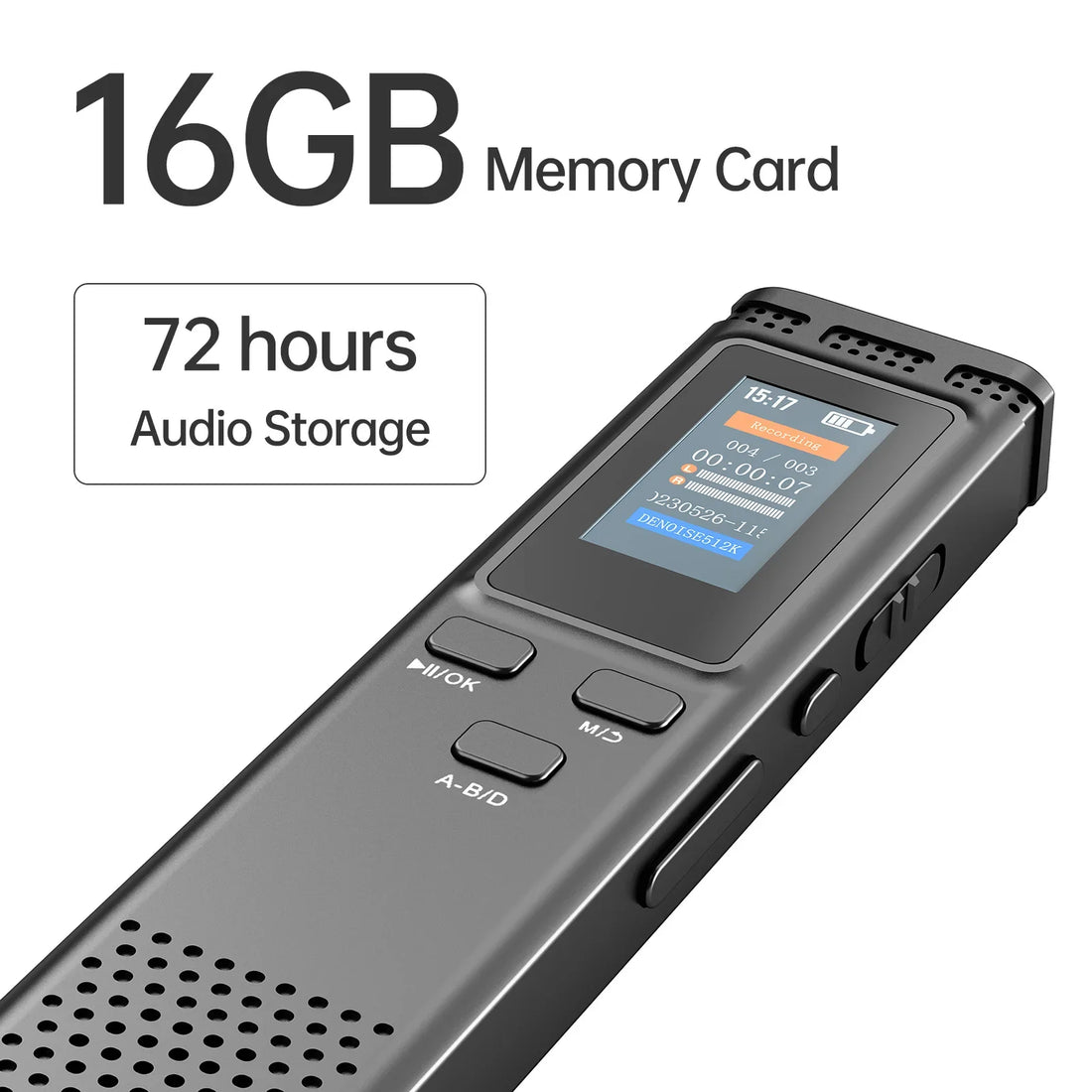 Digital Voice Recorder MP3 Player