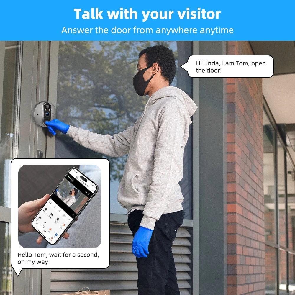 Tuya WiFi Smart Doorbell Camera