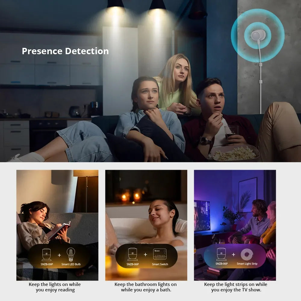 SONOFF Zigbee Human Presence Sensor SNZB-06P