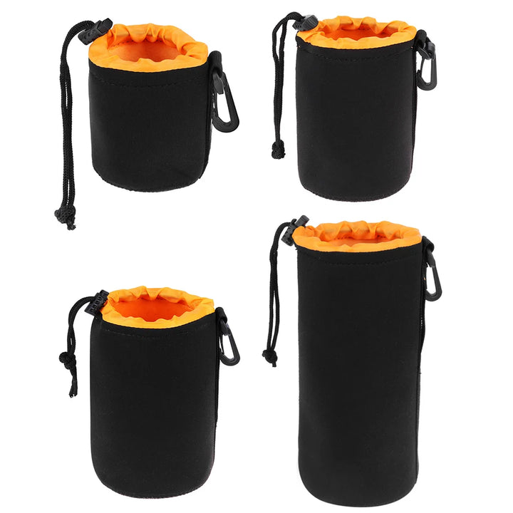 Neoprene Waterproof Camera Lens Pouch – Fits Most DSLR Lenses