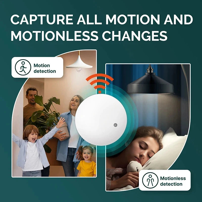 ZigBee WiFi mmWave Motion Sensor – Smart Human Presence Detector