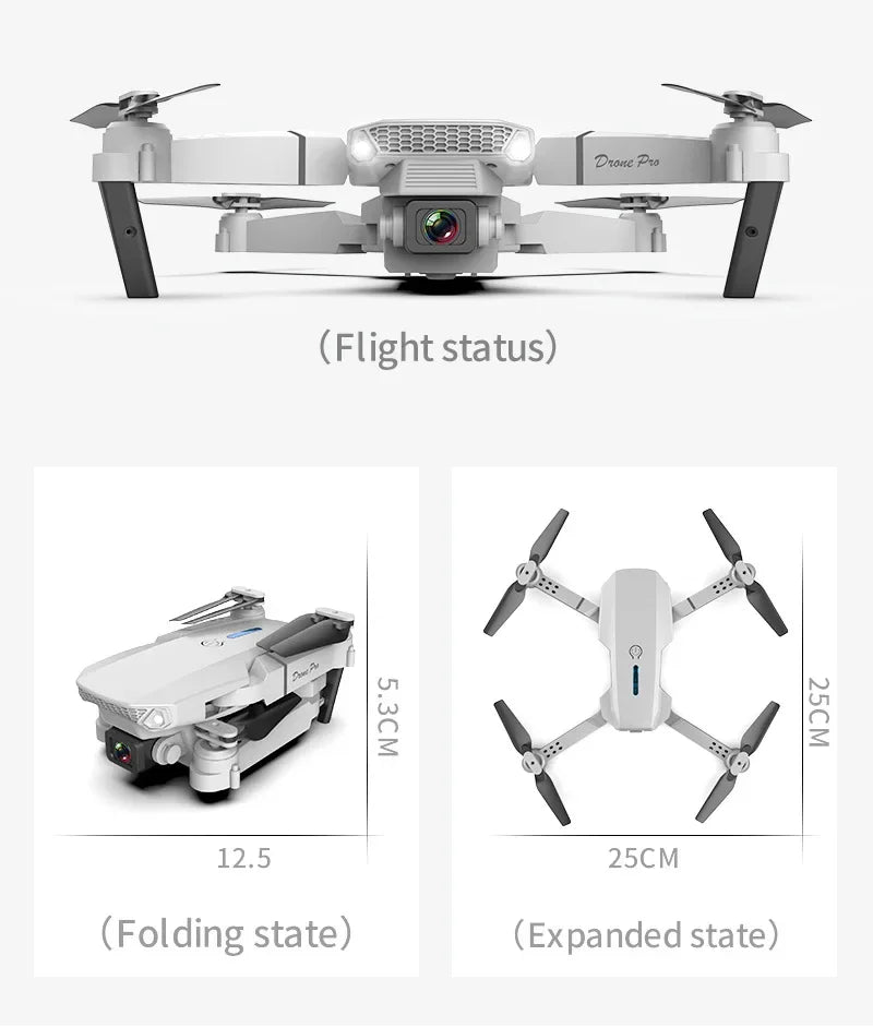 2024 E88 Pro Foldable FPV Drone with 4K Camera