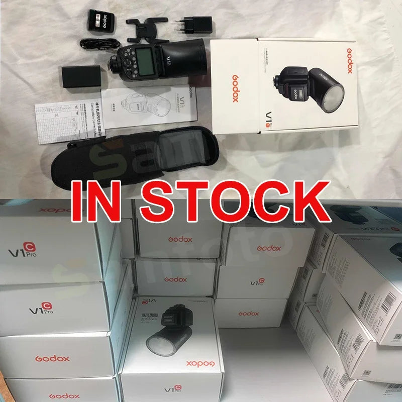 Godox V1 Pro TTL Round Head Camera Flash