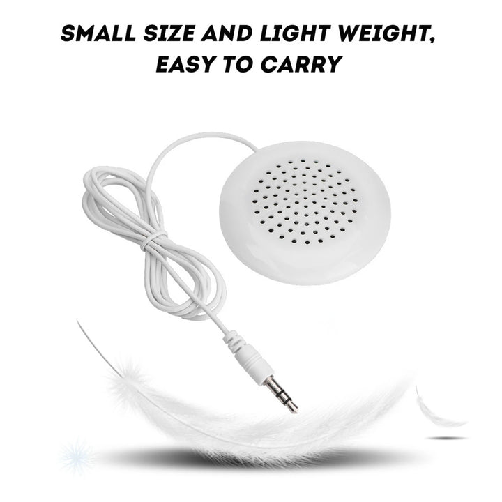 DIY 3.5mm Mini Pillow Speaker
