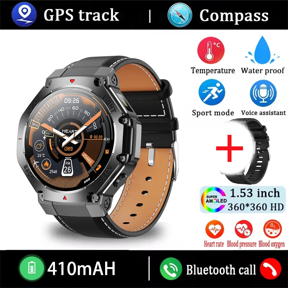 2025 Sports Smartwatch with GPS