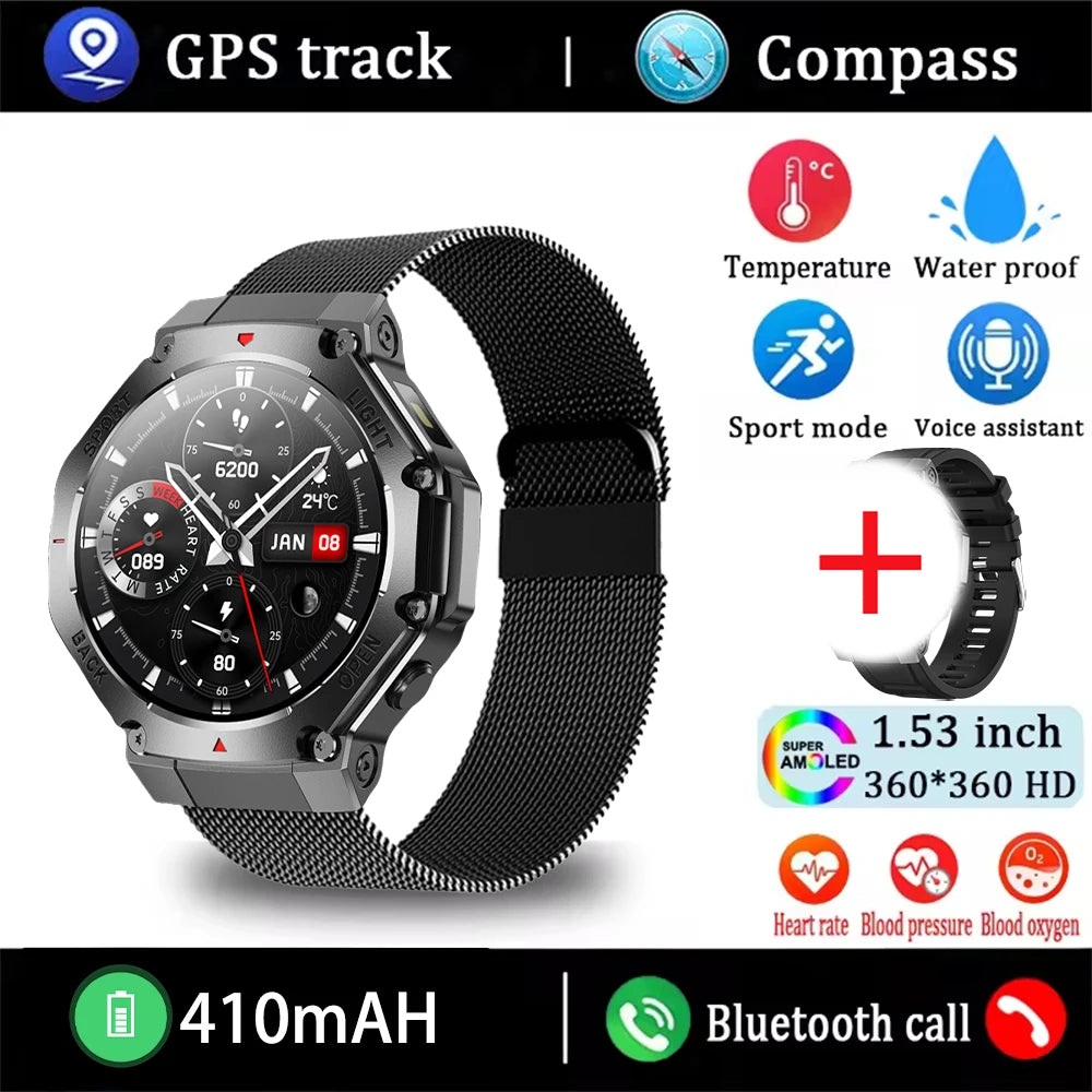 2025 Sports Smartwatch with GPS