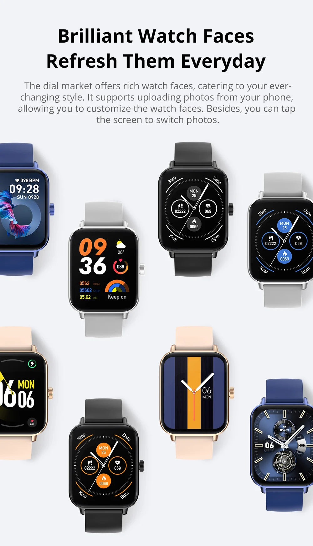 COLMI P81 Smart Watch with Voice Calling & 1.9" Display