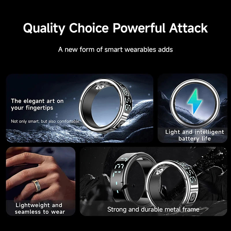 Xiaomi Smart Ring with Health Monitoring & Bluetooth