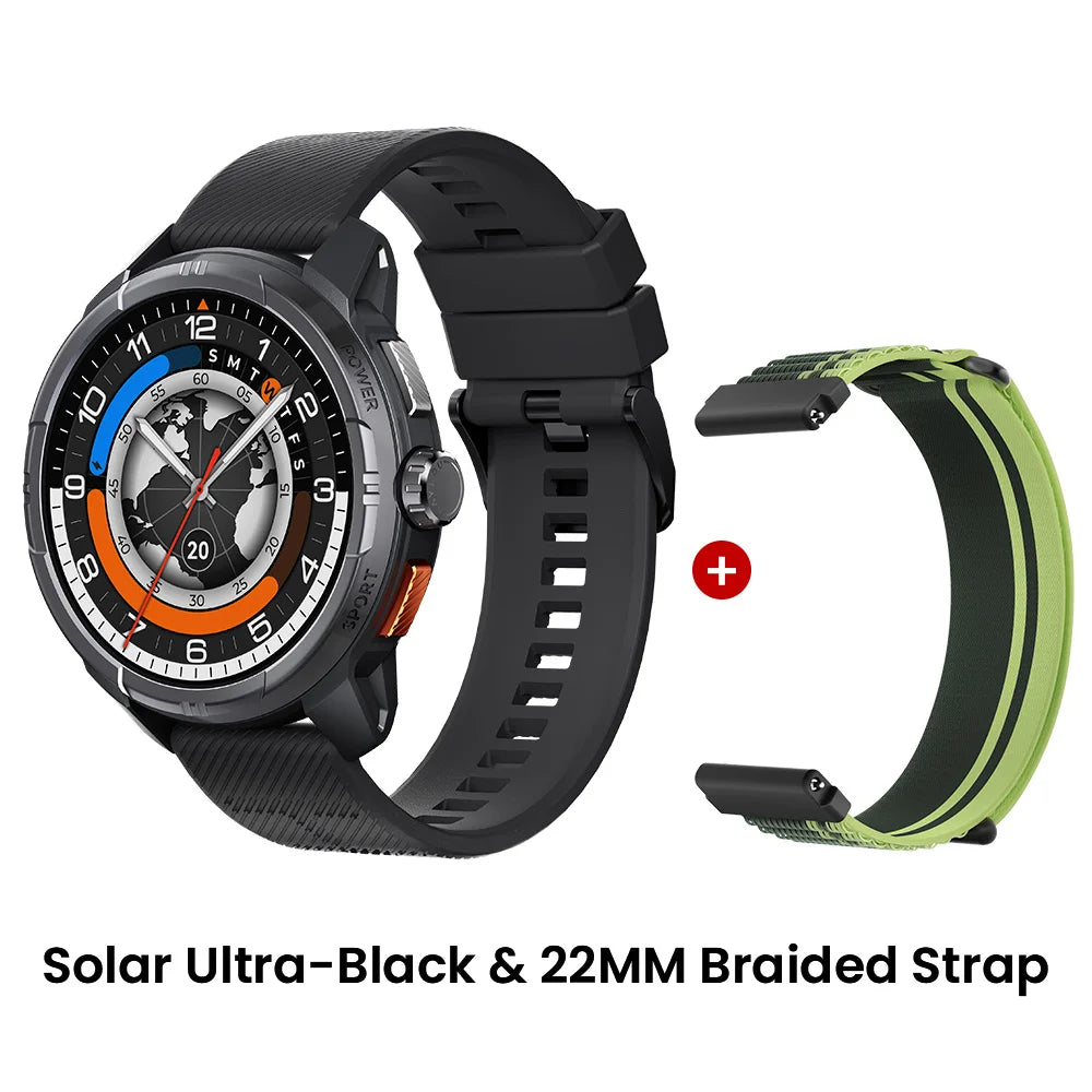 HAYLOU Solar Ultra GPS Smartwatch 1.6” AMOLED