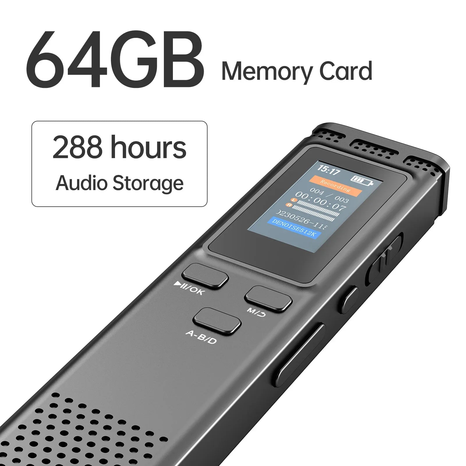 Digital Voice Recorder MP3 Player