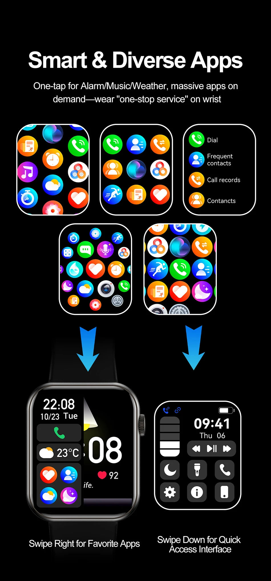 2025 1.9" Smartwatch with Bluetooth Call