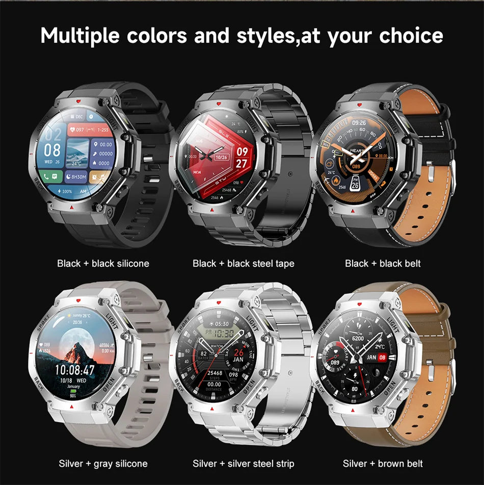2025 Sports Smartwatch with GPS