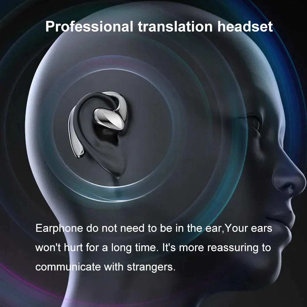 M8 Translator Earbuds – 144 Language Two-Way Translator