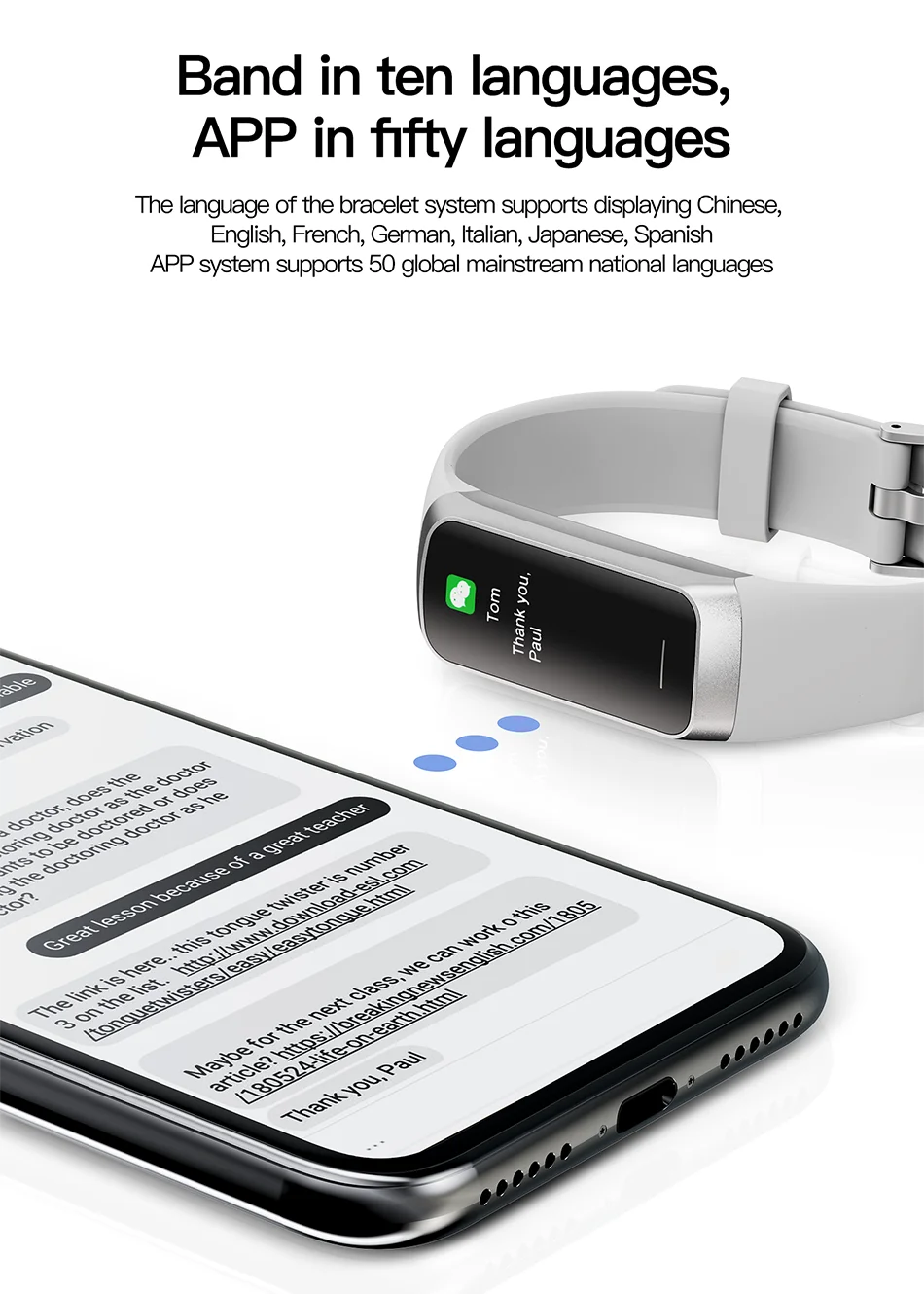 LIGE 2023 AMOLED Smartwatch